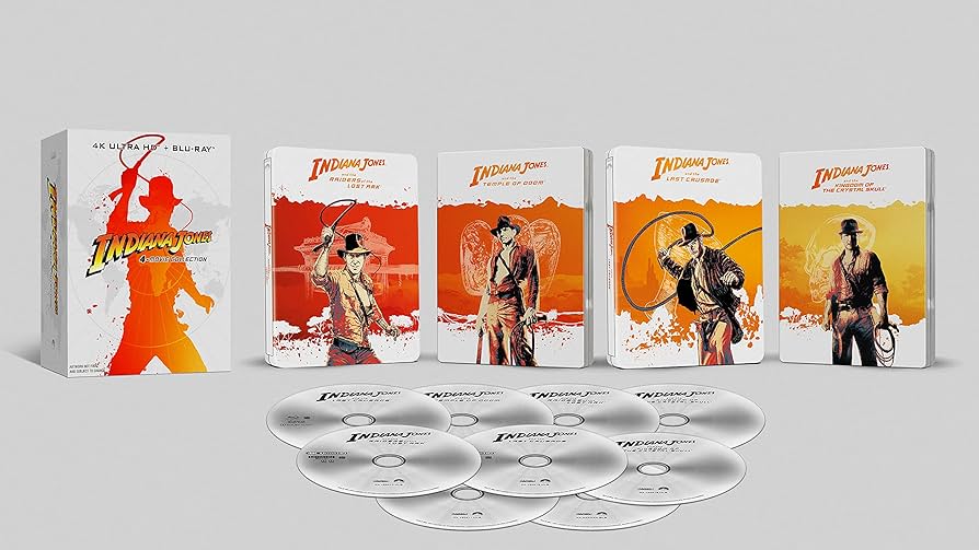 インディ・ジョーンズ 4ムービー (4K Ultra HD/Blu-ray) UPDATE 】4Kインディがやってくる！『インディ・ジョーンズ：4